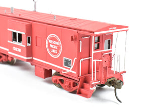 HO Brass OMI - Overland Models, Inc. WP - Western Pacific Bay Window Caboose Painted For Missouri Pacific