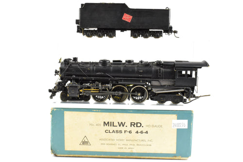 HO Brass AHM - Associated Hobby Manufacturers, Inc. MILW - Milwaukee Road Class F-6 4-6-4 Baltic CP