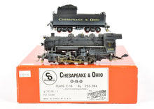 Load image into Gallery viewer, HO Brass PSC - Precision Scale Co. C&amp;O - Chesapeake &amp; Ohio Class C-16 0-8-0 FP &amp; Weathered No. 255

