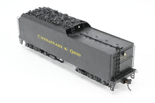 Load image into Gallery viewer, HO Brass PFM - United C&amp;O - Chesapeake &amp; Ohio 2-8-4 Kanawha TENDER ONLY Custom Painted NO BOX
