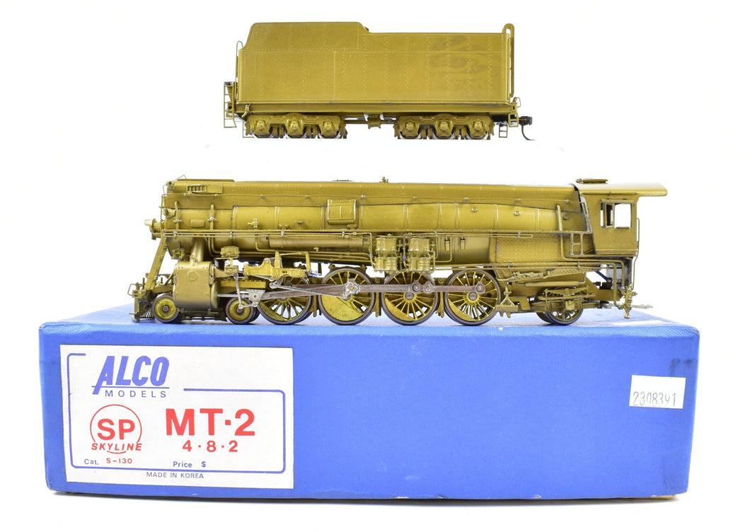 HO Brass Alco Models SP - Southern Pacific MT-2 4-8-2