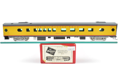 HO Brass The Palace Car Company MILW - Milwaukee Road Coach-Touralux  #5514