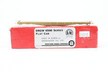 Load image into Gallery viewer, HOn3 Brass Westside Model Co. D&amp;RGW - Denver &amp; Rio Grande Western 6500 Series Flat Car (Copy)
