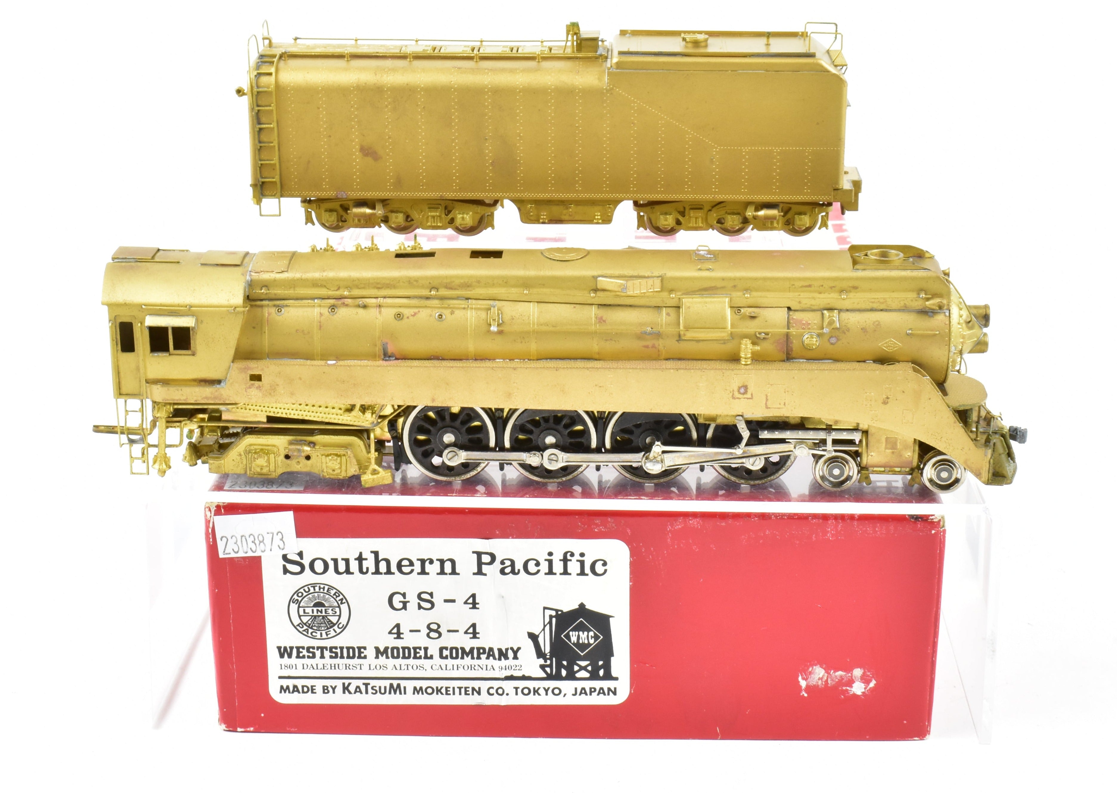 HO Brass Westside Model Co. SP - Southern Pacific Class GS-4 4-8-4 Daylight