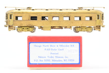 Load image into Gallery viewer, HO Brass CON MTM - Midwest Trolley Museum CNS&amp;M - North Shore Line No. 410 Parlor Coach Powered
