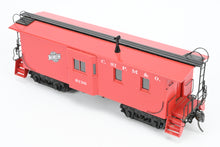 Load image into Gallery viewer, O Brass DVP - Division Point CStPM&amp;O - Chicago, St Paul, Minneapolis &amp; Omaha Railway Bay Window Caboose Factory Painted No. 6130
