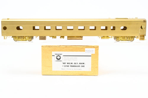 HO Brass Oriental Limited MILW - Milwaukee Road Olympian Hiawatha #5740 Touralux Car