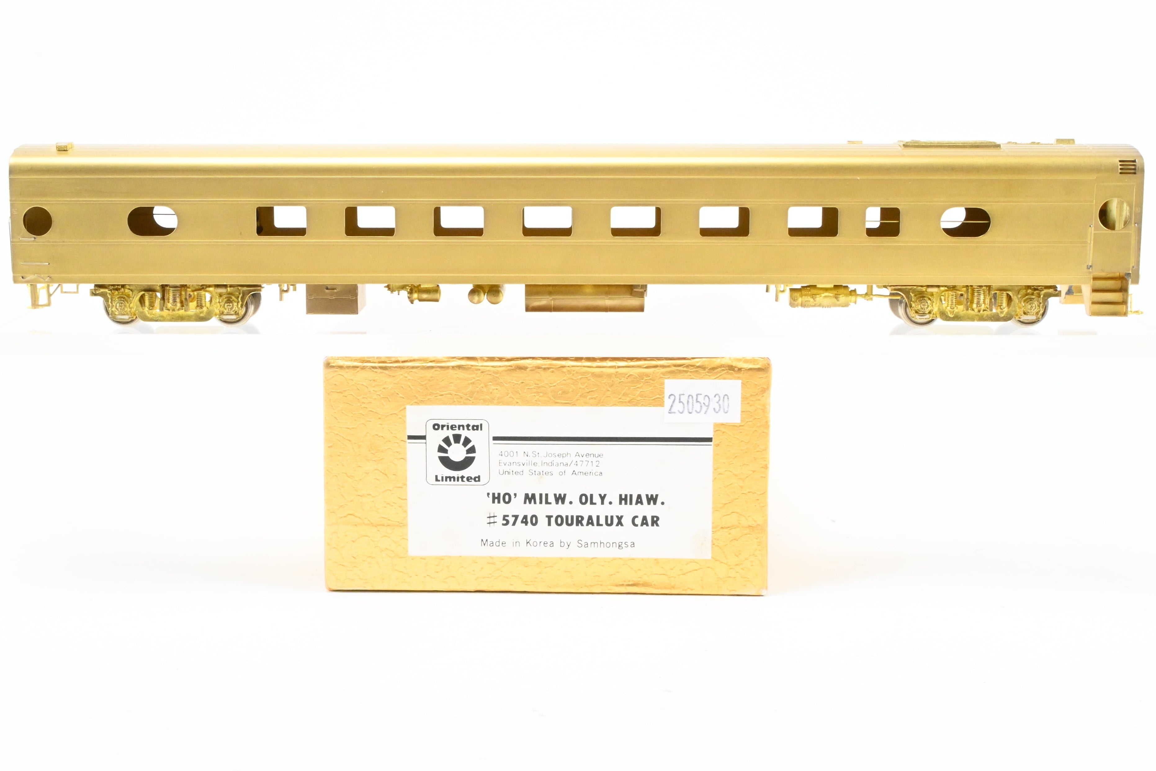 HO Brass Oriental Limited MILW - Milwaukee Road Olympian Hiawatha