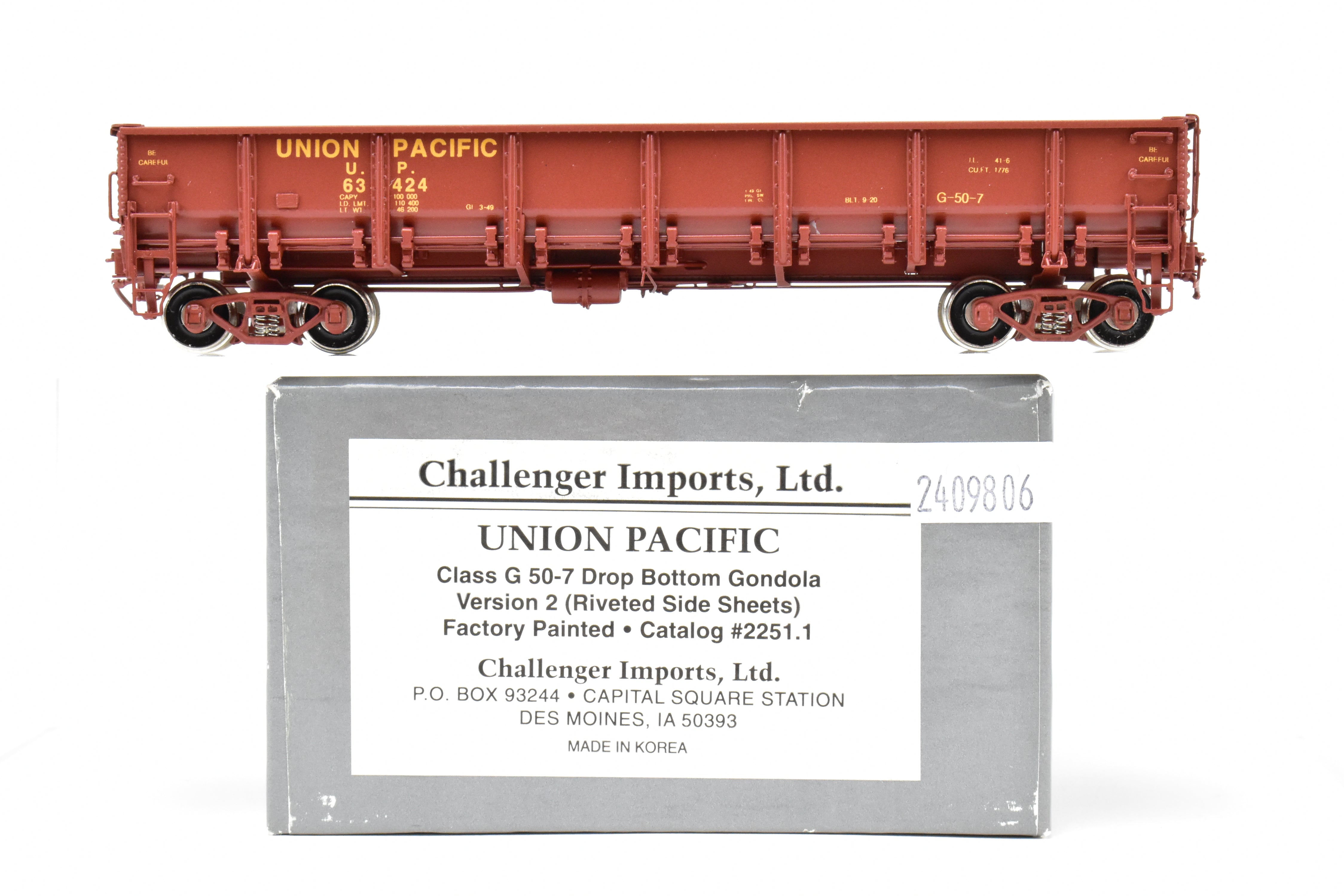 Restored Union Pacific Gondola Car - a photo on