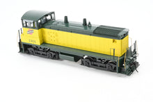 Load image into Gallery viewer, O Brass CON OMI - Overland Models, Inc. C&amp;NW - Chicago &amp; North Western EMD SW-1500 w/AAR Trucks and Partial Railings Custom Painted No. 1301 RARE!
