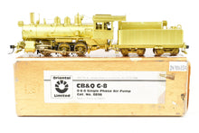 Load image into Gallery viewer, HO Brass CON Oriental Limited CB&amp;Q - Burlington Route G-8 0-6-0 Single Phase Air Pump
