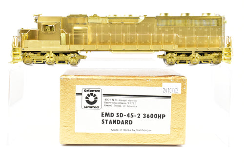 HO Brass Oriental Limited Various Roads EMD SD45-2 3600 HP Standard Version