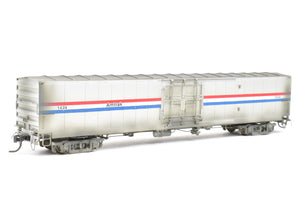 HO Brass Metro Models Amtrak Merchandise Handling Car Custom Painted No. 1424 Weathered