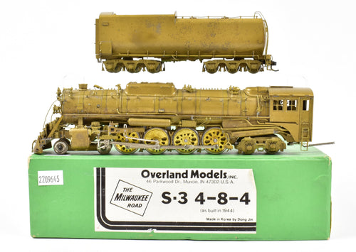 HO Brass OMI - Overland Models, Inc. MILW - Milwaukee Road S-3 4-8-4 As Delivered 1944