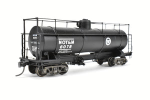 HO Brass NWSL - Northwest Short Line N.O.T.& M. - New Orleans, Texas, & Mexico Railroad MP - Missouri Pacific Tank Car Pro-Paint No. 6078 by Joe  G. Collias