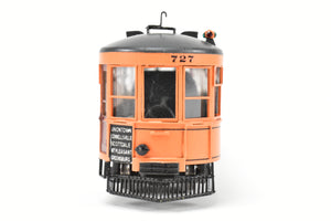 HO Brass MTS Imports West Penn Railways 700 Series Interurban As Built FP #727