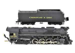 HO Brass PFM - United C&O - Chesapeake & Ohio 2-8-4 Kanawha Custom Painted #2725 DCC