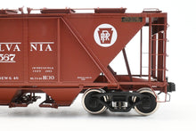 Load image into Gallery viewer, Gauge 1 - 1:32nd Scale Brass Eastern Railways PRR - Pennsylvania Railroad H30 Covered Hopper Factory Painted No. 255537, No. 76 of 100
