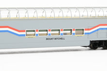 Load image into Gallery viewer, N Centralia Car Shops Amtrak Super Dome Factory Painted “Mount Mitchel” No. 400301
