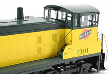 Load image into Gallery viewer, O Brass CON OMI - Overland Models, Inc. C&amp;NW - Chicago &amp; North Western EMD SW-1500 w/AAR Trucks and Partial Railings Custom Painted No. 1301 RARE!
