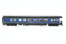 Load image into Gallery viewer, HO NEW Brass NBL - North Bank Line N&amp;W - Norfolk &amp; Western Business Car #300 “Roanoke” in Blue
