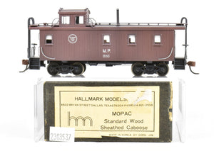 HO Brass Hallmark Models MP - Missouri Pacific Standard Wood Sheathed Caboose Custom Painted No. 886
