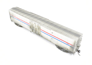 HO Brass Metro Models Amtrak Merchandise Handling Car Custom Painted No. 1424 Weathered