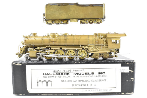 HO Brass Hallmark Models SLSF - Frisco 4500 Class Dual Service Series 4-8-4 Custom Modified by Joe Collias