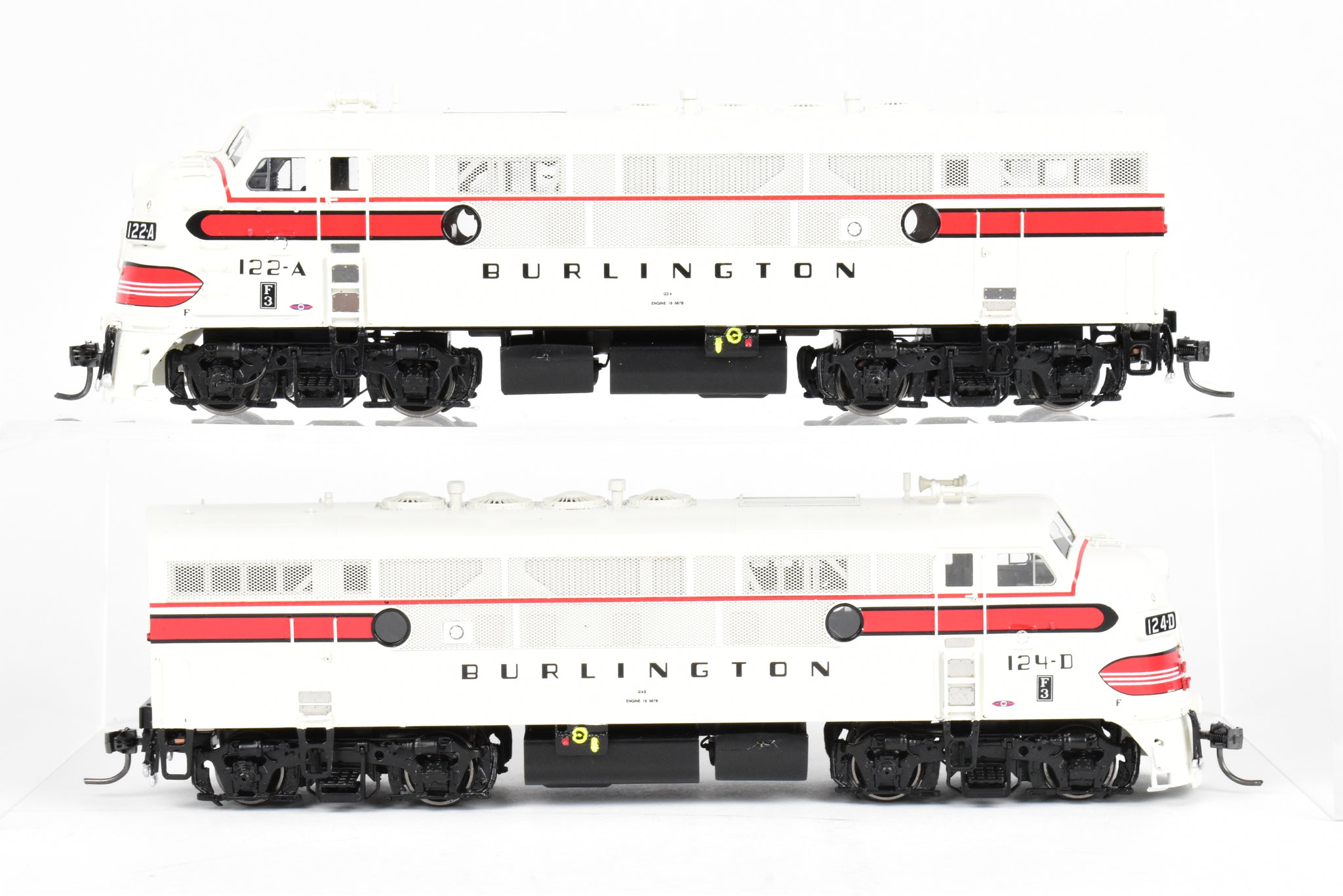 KATO CB&Q emd F3 A+B +C SET Nゲージ HO Brass CON DVP - Division Point CB&Q - Burlington EMD F3 A/A Set
