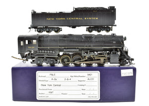 HO Brass CON Alco Models P&LE/NYC - Pittsburgh & Lake Erie/New York Central A-2a Berkshire CP No. 9401 With Light Weathering REBOXX