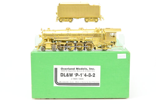 HO Brass OMI - Overland Models DL&W - Lackawanna P-1 Class 4-8-2 Mountain