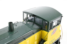 Load image into Gallery viewer, O Brass CON OMI - Overland Models, Inc. C&amp;NW - Chicago &amp; North Western EMD SW-1500 w/AAR Trucks and Partial Railings Custom Painted No. 1301 RARE!
