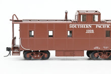 Load image into Gallery viewer, HO Brass CON CIL - Challenger Imports SP - Southern Pacific Riveted Steel Caboose Straight Side Cupola Class C-40-1 FP No. 1008

