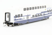 Load image into Gallery viewer, N Athearn Metrolink Bombardier Coach 3-Pack Special Edition "Bikes" and "Stay Alert Stay Alive" Cars - MISSING OUTER SLEEVE
