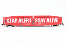 Load image into Gallery viewer, N Athearn Metrolink Bombardier Coach 3-Pack Special Edition "Bikes" and "Stay Alert Stay Alive" Cars - MISSING OUTER SLEEVE
