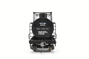 HO Brass NWSL - Northwest Short Line N.O.T.& M. - New Orleans, Texas, & Mexico Railroad MP - Missouri Pacific Tank Car Pro-Paint No. 6078 by Joe  G. Collias