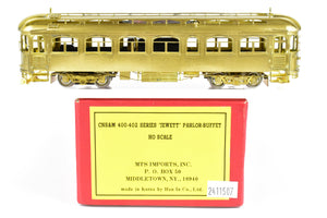 HO Brass MTS Imports CNS&M - North Shore Line 400 - 402 Series "Jewett" Parlor-Buffet Car