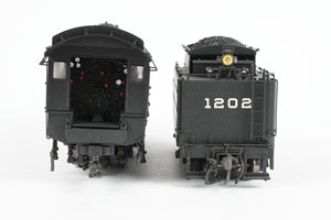 HO Brass PSC - Precision Scale Co. DM&IR - Duluth Missabe & Iron Range 2-8-0 Intermediate Version Factory Painted & Lightly Weathered W/Grey Boiler #1202
