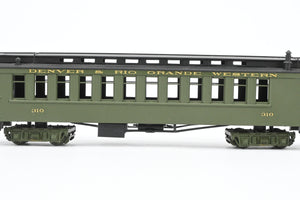 HOn3 Brass Soho D&RGW - Denver & Rio Grande Western #310 Coach Custom Painted