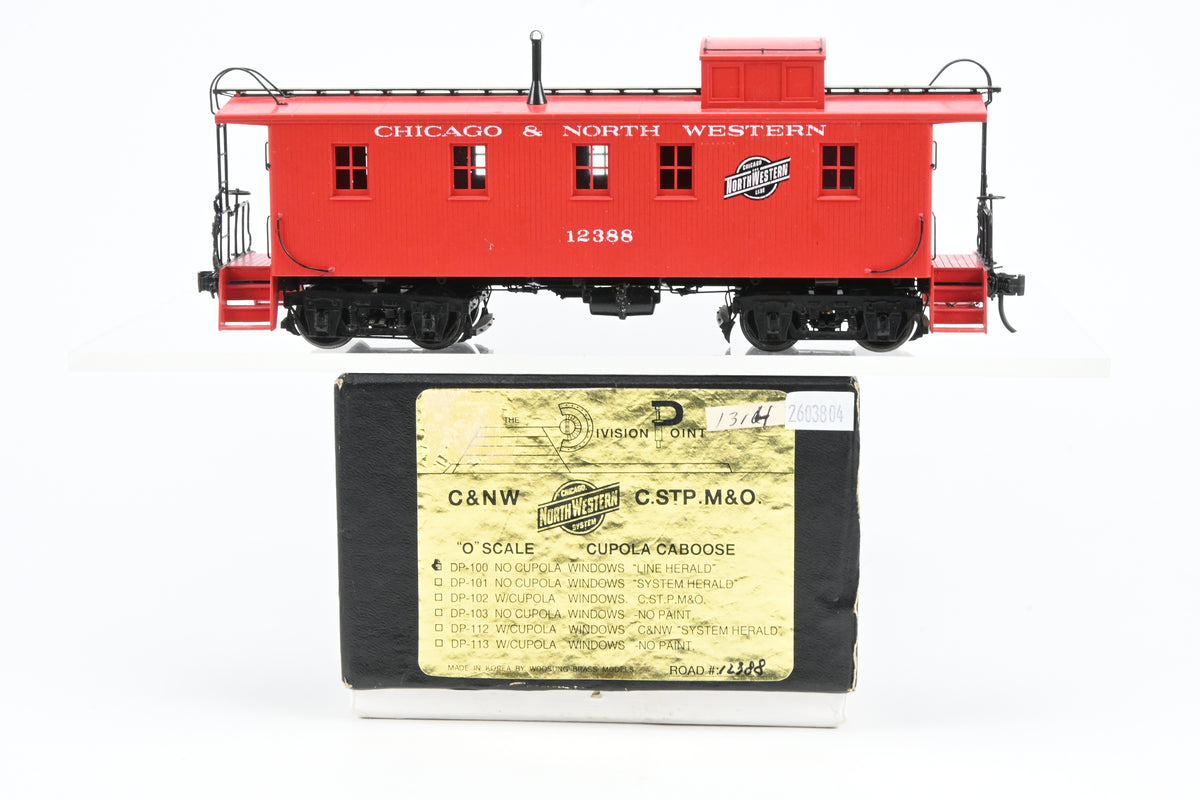 O Brass DVP - Division Point C&NW - Chicago & North Western Cupola Cab ...
