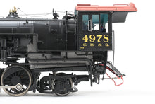 Load image into Gallery viewer, O Brass Sunset Models Third Rail CB&amp;Q - Burlington Route O-1a 2-8-2 W/Switcher Pilot and Soundtraxx Tsunami II Sound Decoder FP #4978

