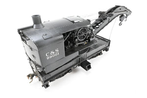 O Brass OMI - Overland Models, Inc. C&S - Colorado & Southern Industrial Brownhoist 120-Ton Crane, Open Cab, Powered Custom Painted No. 99001 NOT OPERATIONAL