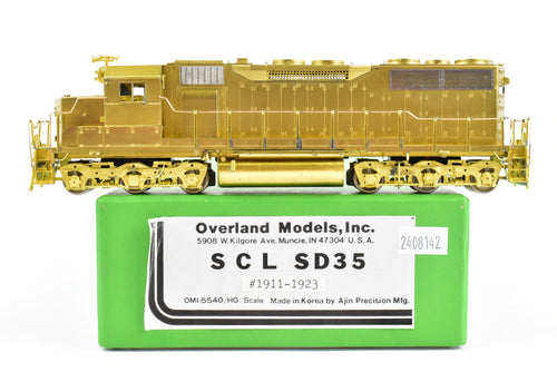 HO Brass OMI - Overland Models, Inc. SCL - Seaboard Coast Line EMD SD35 Nos. 1911 - 1923