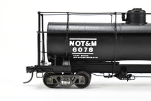 Load image into Gallery viewer, HO Brass NWSL - Northwest Short Line N.O.T.&amp; M. - New Orleans, Texas, &amp; Mexico Railroad MP - Missouri Pacific Tank Car Pro-Paint No. 6078 by Joe  G. Collias
