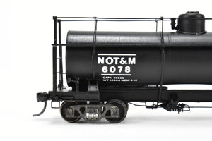 HO Brass NWSL - Northwest Short Line N.O.T.& M. - New Orleans, Texas, & Mexico Railroad MP - Missouri Pacific Tank Car Pro-Paint No. 6078 by Joe  G. Collias