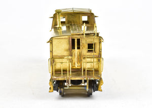 HO Brass Lambert C&O - Chesapeake & Ohio Steel Caboose with Central Valley Trucks