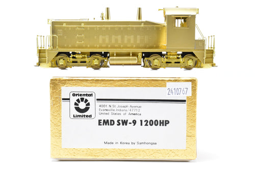 HO Brass Oriental Limited Various Roads EMD SW-9 1200 HP Switcher