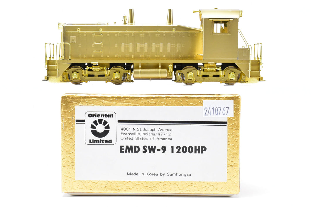 HO Brass Oriental Limited Various Roads EMD SW-9 1200 HP Switcher