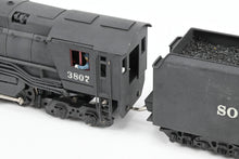 Load image into Gallery viewer, HO Brass Gem Models SP - Southern Pacific AC-9 2-8-8-4 Coal Version Custom Painted No. 3807 REBOXX AS-IS
