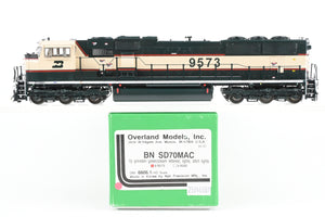 HO Brass CON OMI - Overland Models, Inc. BN - Burlington Northern SD70MAC FP No.9573